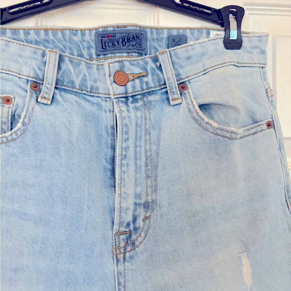 Lucky Brand Lucky Pins cropped jeans